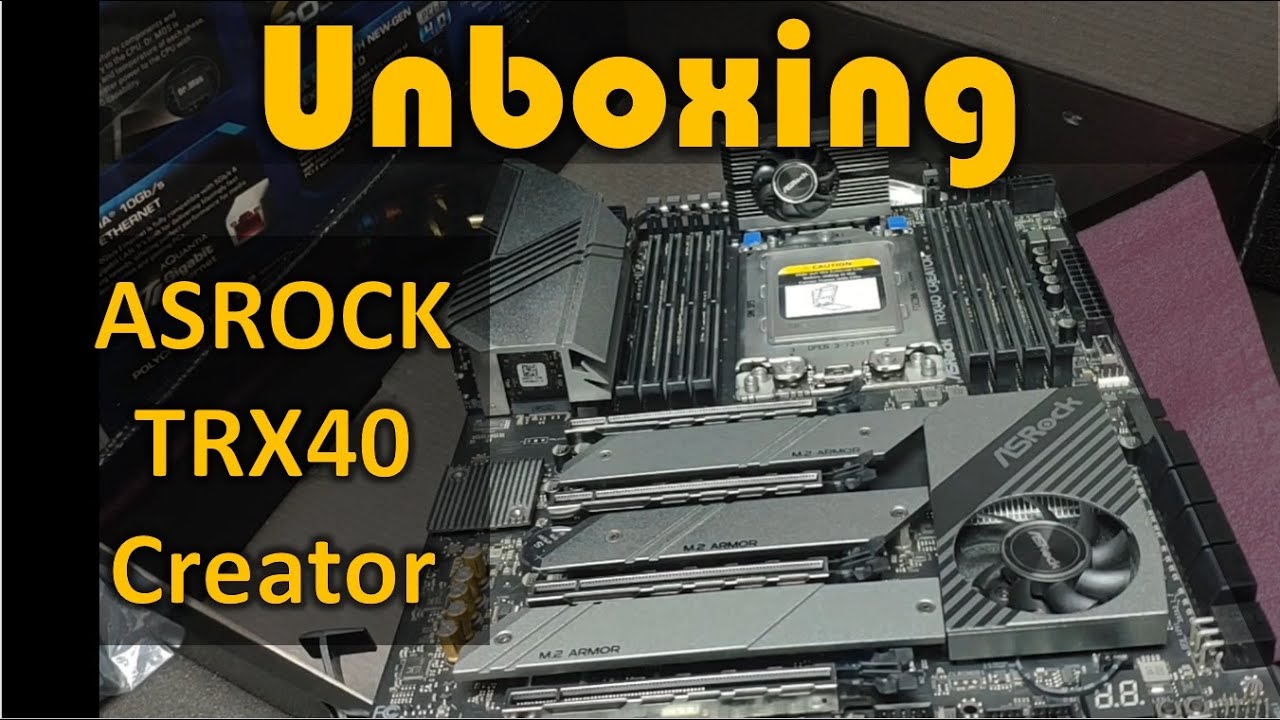ASROCK TRX40 Creator Build