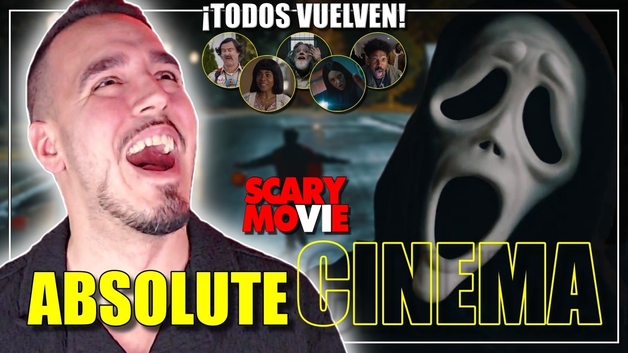 💀 VUELVE el CINE 😂 REACCIÓN al TRÁILER: SCARY MOVIE 6 🔪​ #scarymovie #scarymovie6 #trailerreaction