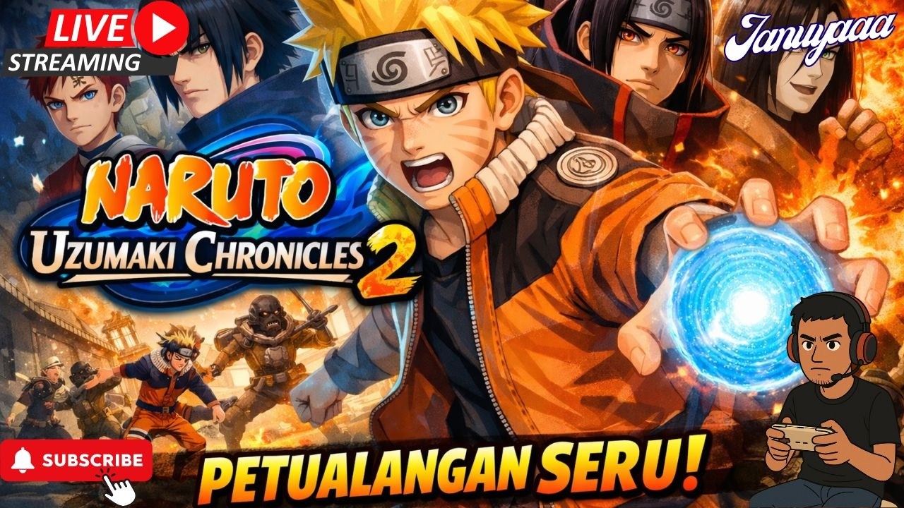 SAATNYA MENGELUARKAN KEKUATAN PENUH ! - NARUTO UZUMAKI CHRONICLES 2