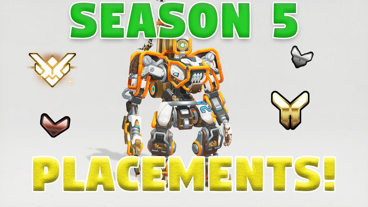 Overwatch - SEASON 5 PLACEMENTS!