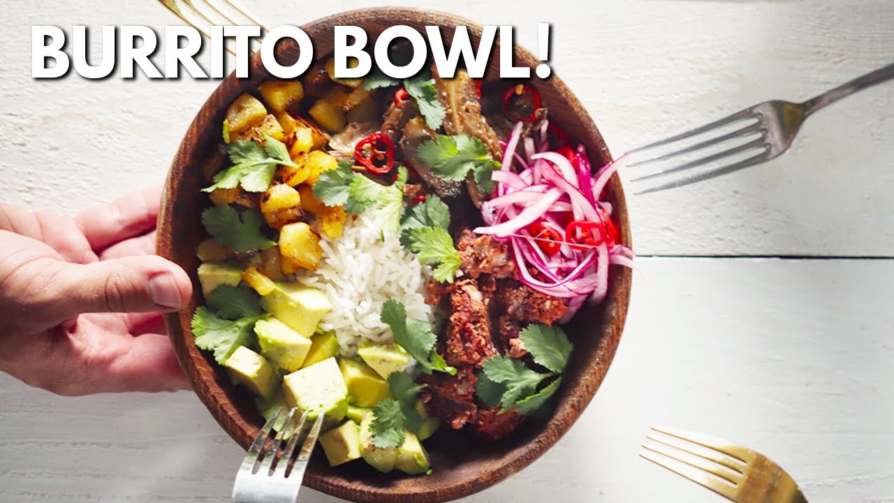 BURRITO BOWL - przepis na meksykański lunch! | WegeTuba