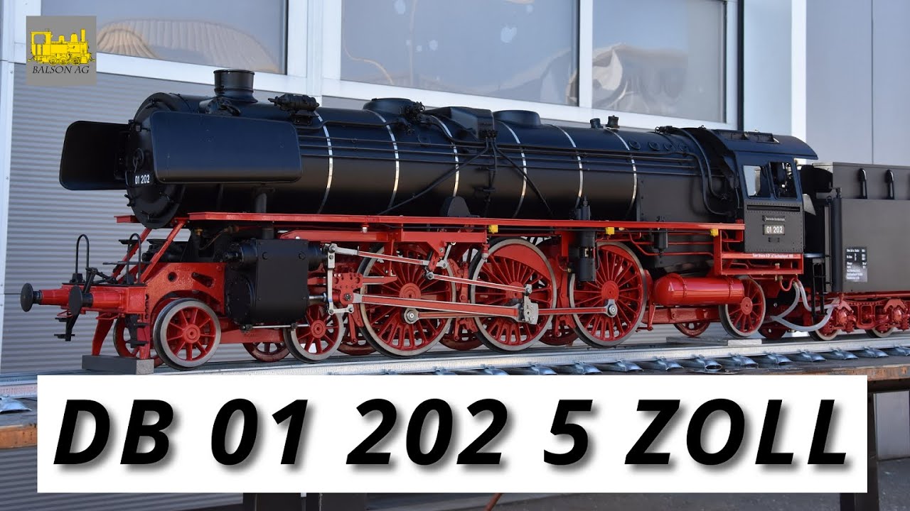 DB BR 01 202 | 5 Zoll | Probeheizen | M 1:11 | BalsonAG