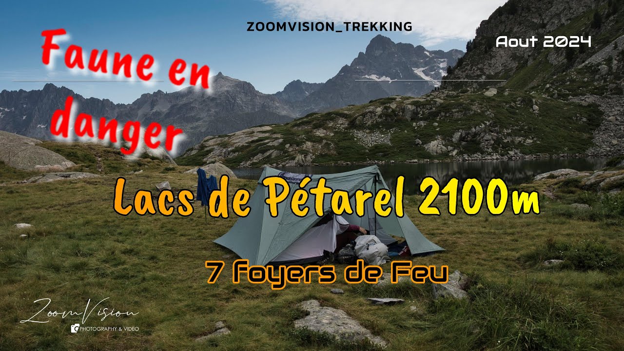 Valgaudemar, 2100m : Les Lacs de Pétarel  faune en Danger