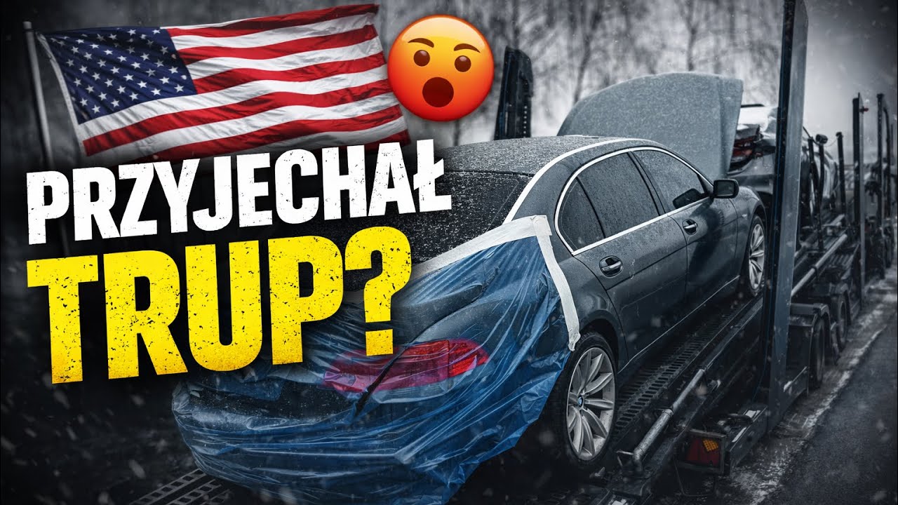 BMW 750Li V8 z USA – Co PRZYJECHAŁO LAWETĄ?! | Konwersja EU + Serwis