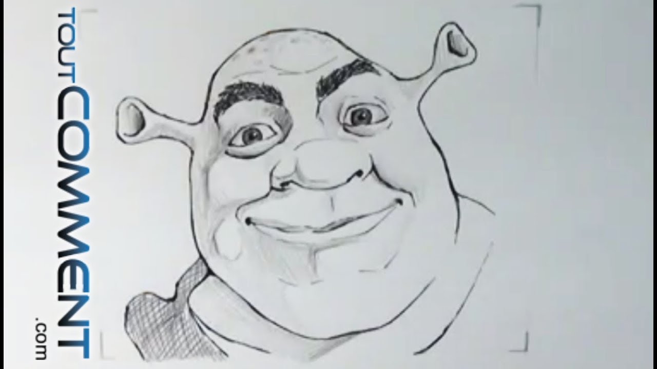 Dessin de Shrek / Draw Shrek
