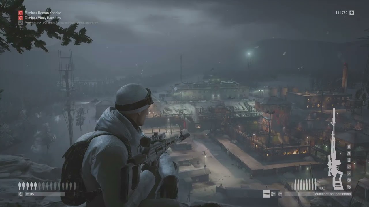 HITMAN 3 Farm sniper druzhina