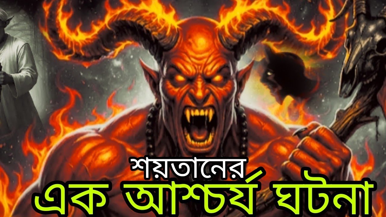 শয়তানের এক আশ্চর্য ঘটনা🙄ইবলিশ সৃষ্টির রহস্য|| new islamic story2025