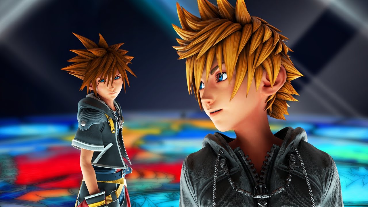 Kingdom hearts 3 Mod Roxas Vs Sora