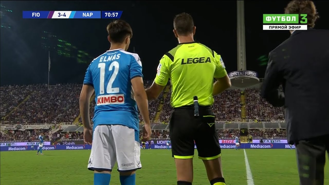 Eljif Elmas vs Fiorentina (24/08/2019)