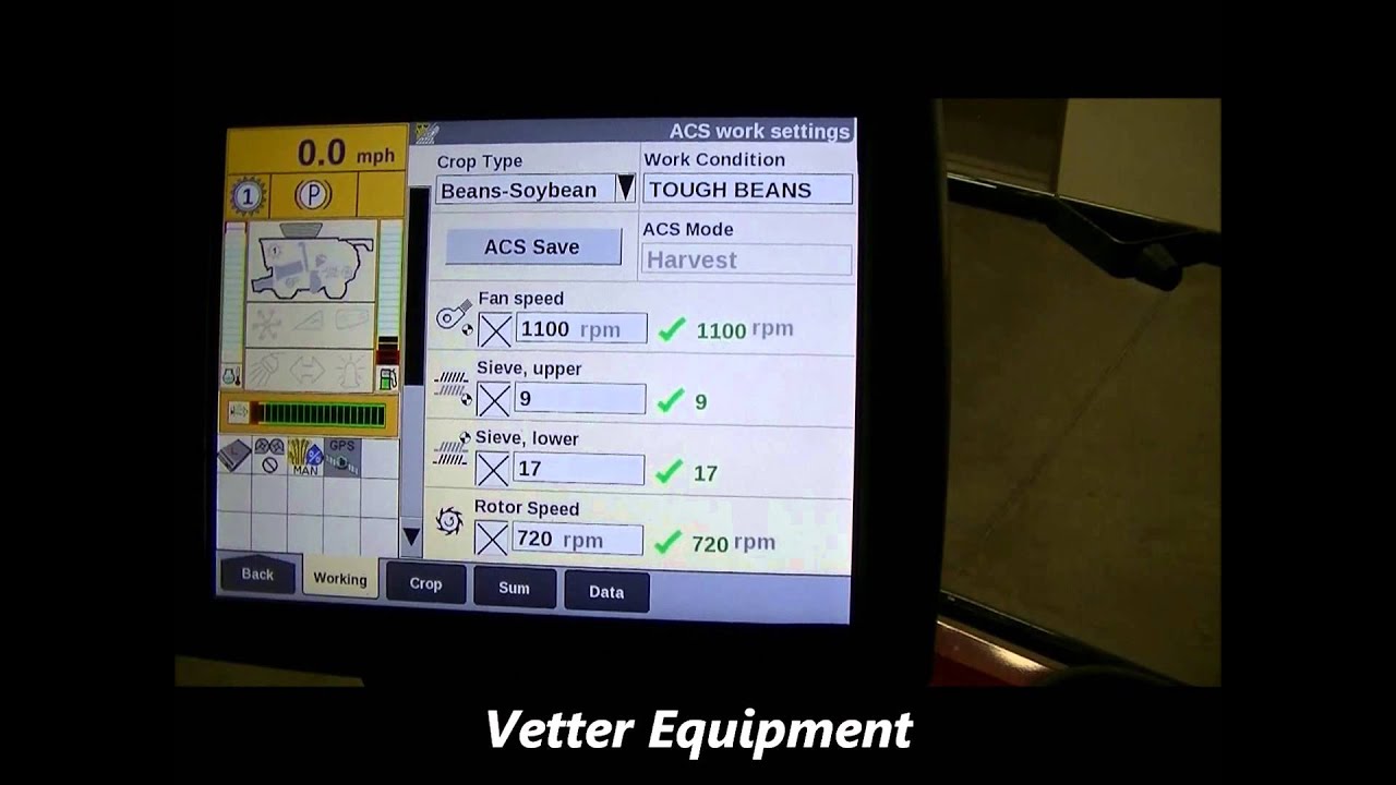 Vetter Equipment, Flagship ACS, Case IH, Harvesting