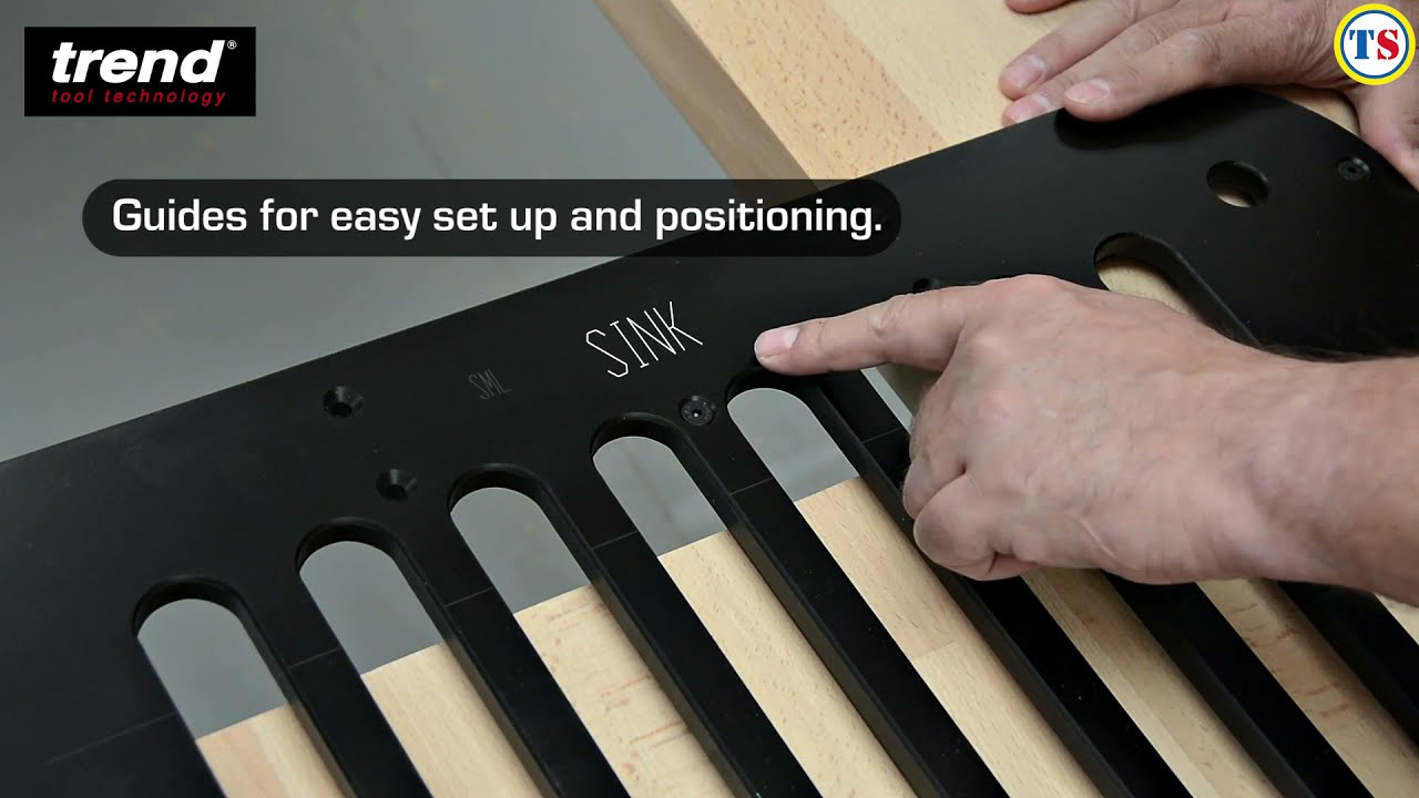 How To Use The Trend Draining Groove Jig | Toolstation