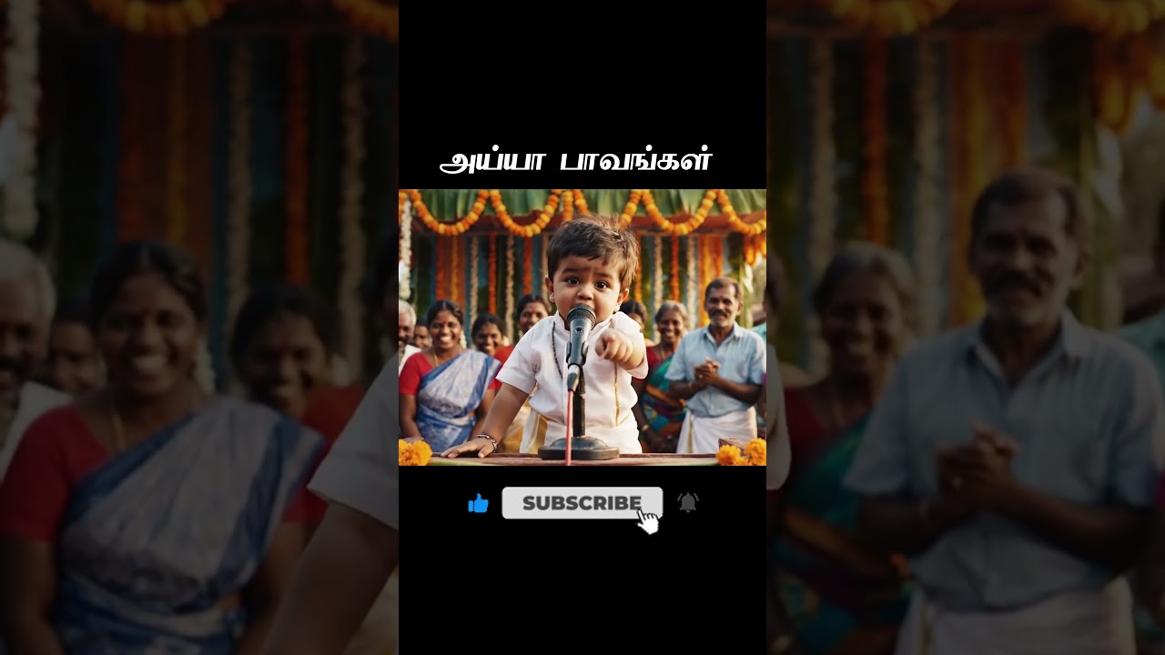 Cute Baby Vs Reporter 😂🤣🤣|| AI Fanny Interview of Baby | Tamil