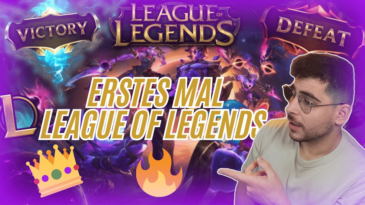ERSTES MAL LEAGUE OF LEGENDS🔥🏆 | HIGLIGHTS & FAILS😂