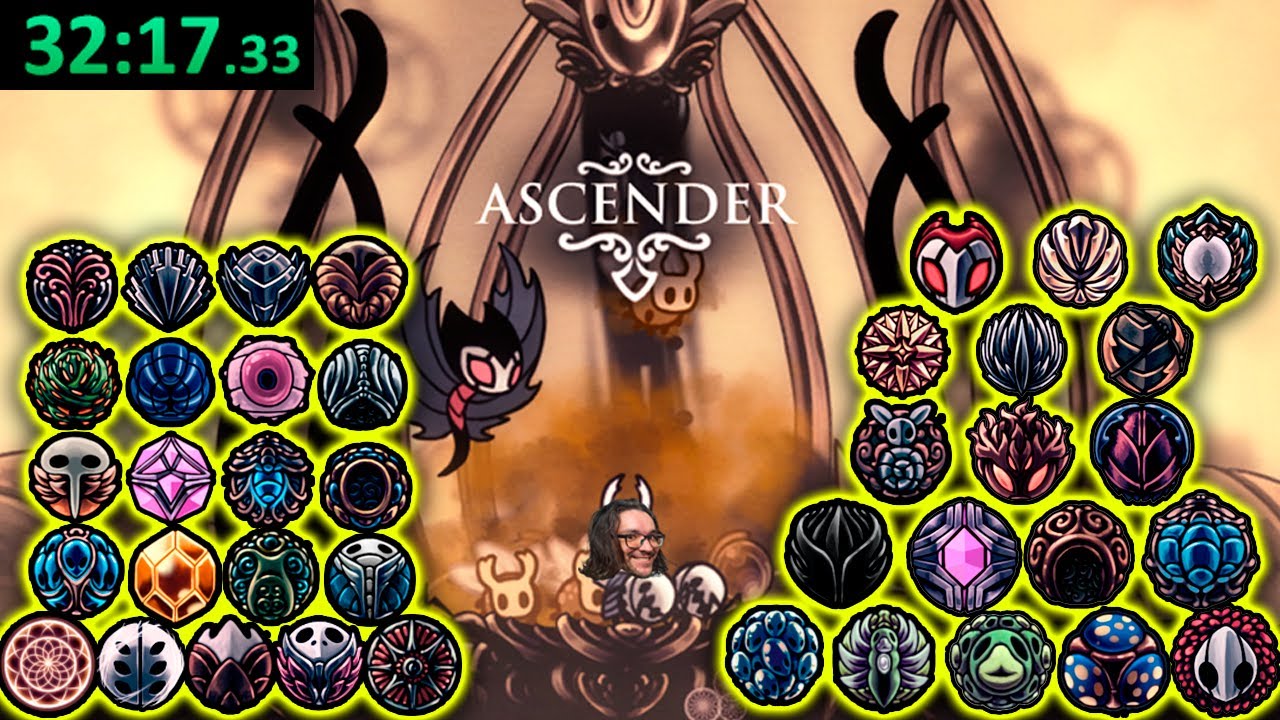 5º Panteão de Hollow Knight Com TODOS OS AMULETOS DO JOGO é INSANO!!!