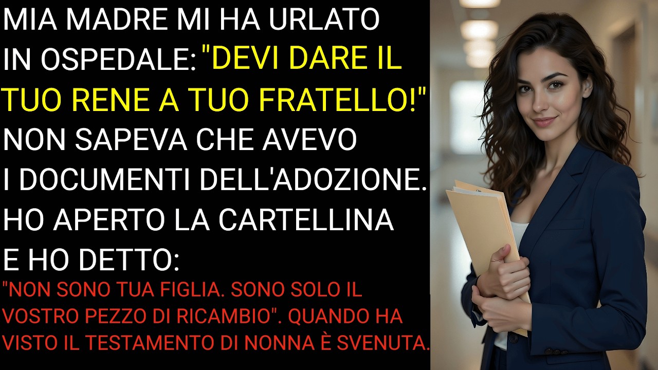 Adottata solo come 
