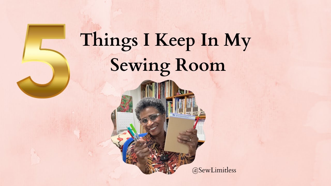 5 (возможно, неожиданных) вещей, которые я всегда храню в своей швейной комнате