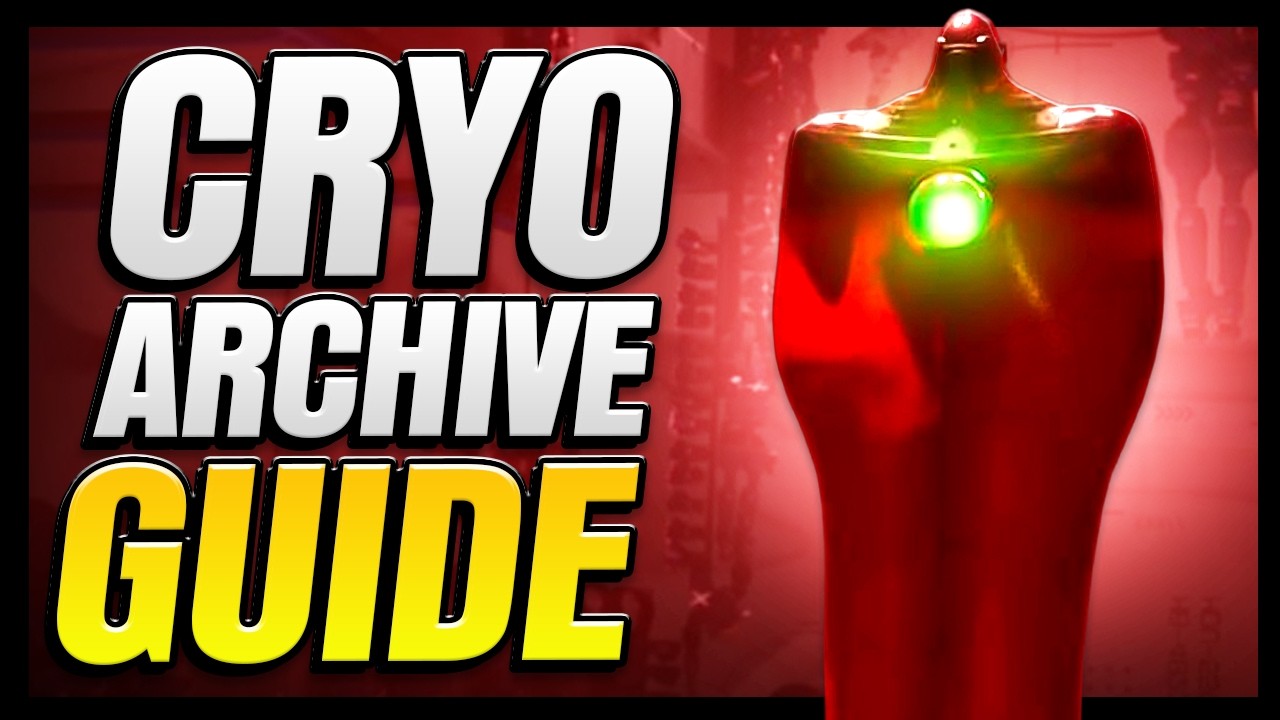 CRYO ARCHIVE COMPLETE GUIDE (ALL VAULTS + FINAL BOSS TUTORIAL)