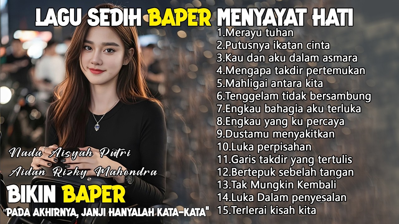 Lagu Slow Rock Malaysia terbaru 2025 | Paling sedih Menyayat hati | Enak didengar saat santai#sedih