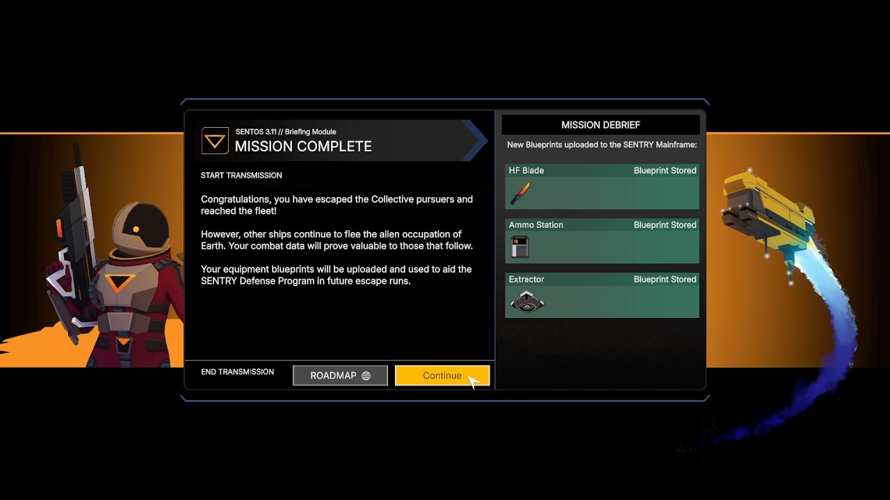 Sentry: Roughneck starfarer difficulty. Full Walkthrough