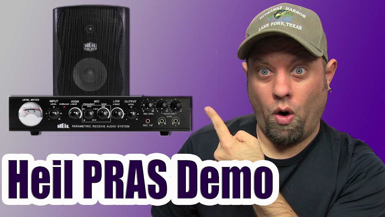 Heil Sound Parametric RX Audio System Demo