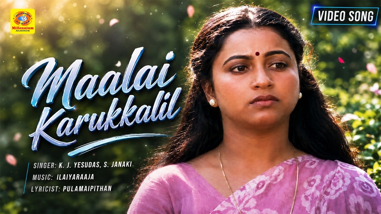 Maalai Karukkalil Sad Version | Vijayakanth & Radhika | Ilayaraja Super hit songs | 4k