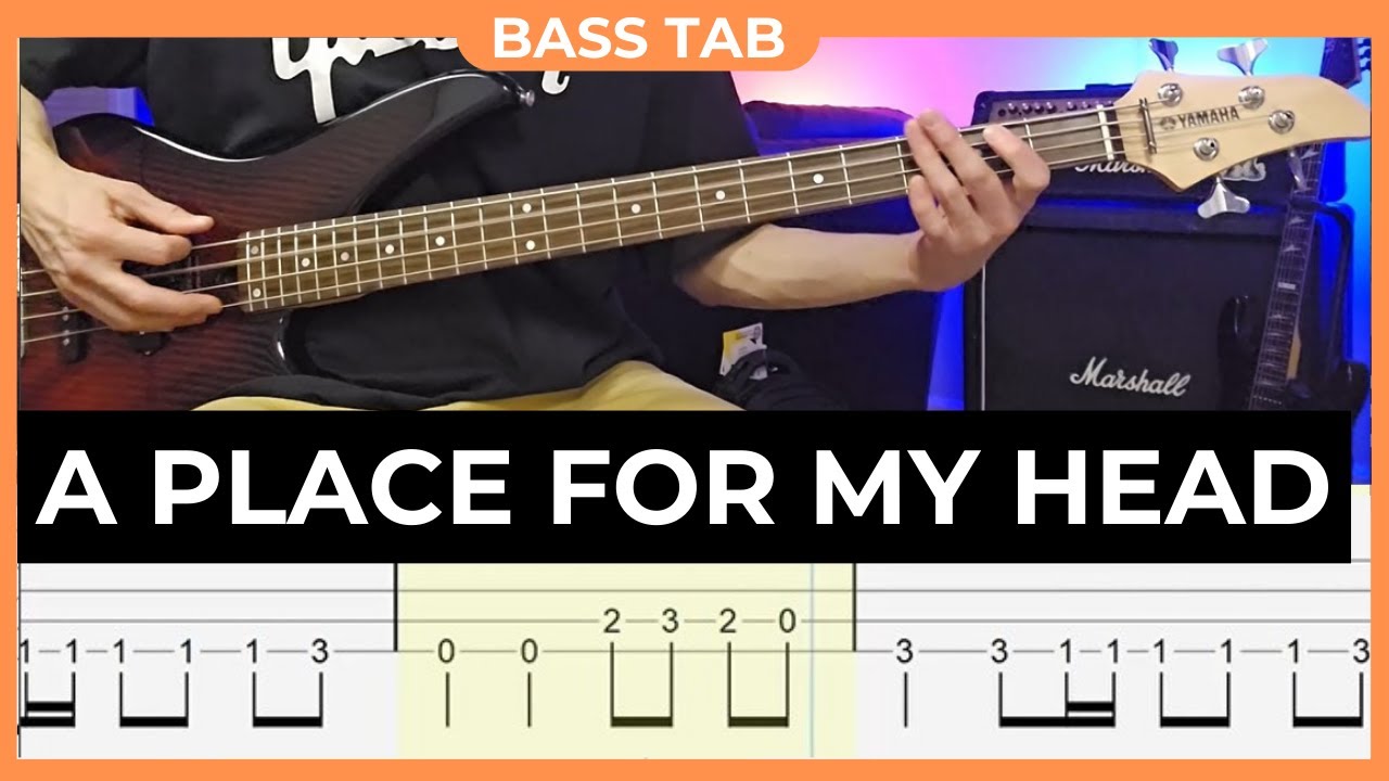 LINKIN PARK - A Place for my Head - Bass Cover with Bass Tabs