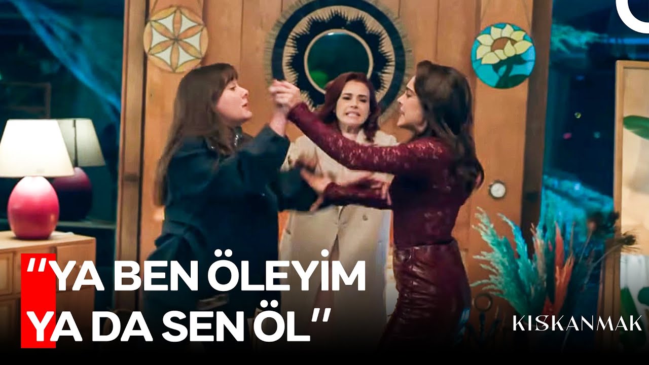 Mükerrem ve Nalan Saç Baş BİRBİRİNE GİRDİ! - Kıskanmak 16. Bölüm