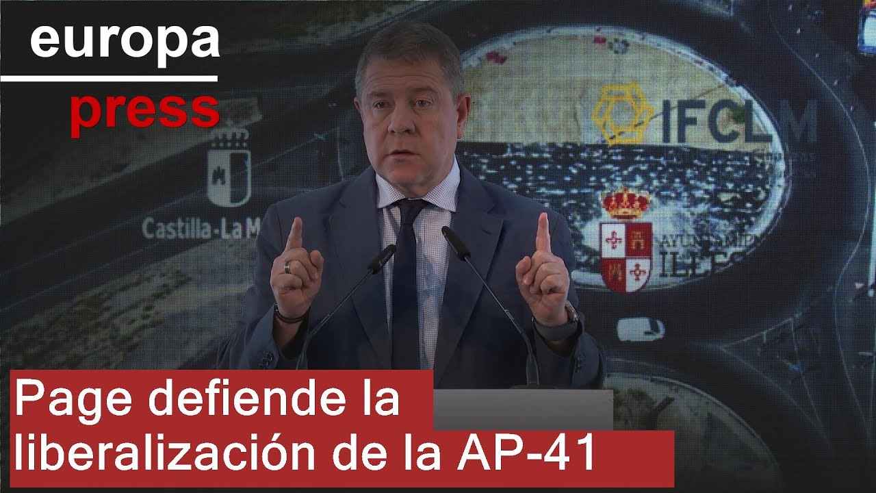 Page defiende la liberalización de la AP-41