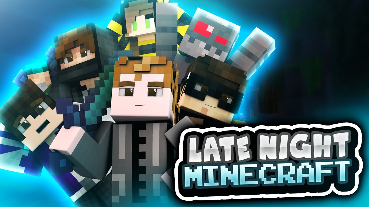 LATE NIGHT MINECRAFT (Mineplex Speed Builders)