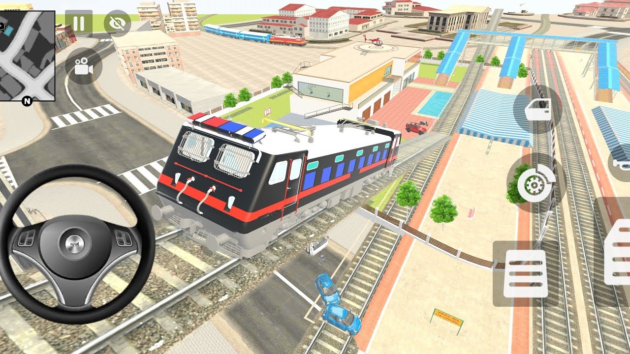 Jack open new railway station and police station 😱💥 Indian theft auto simulator game 🎯