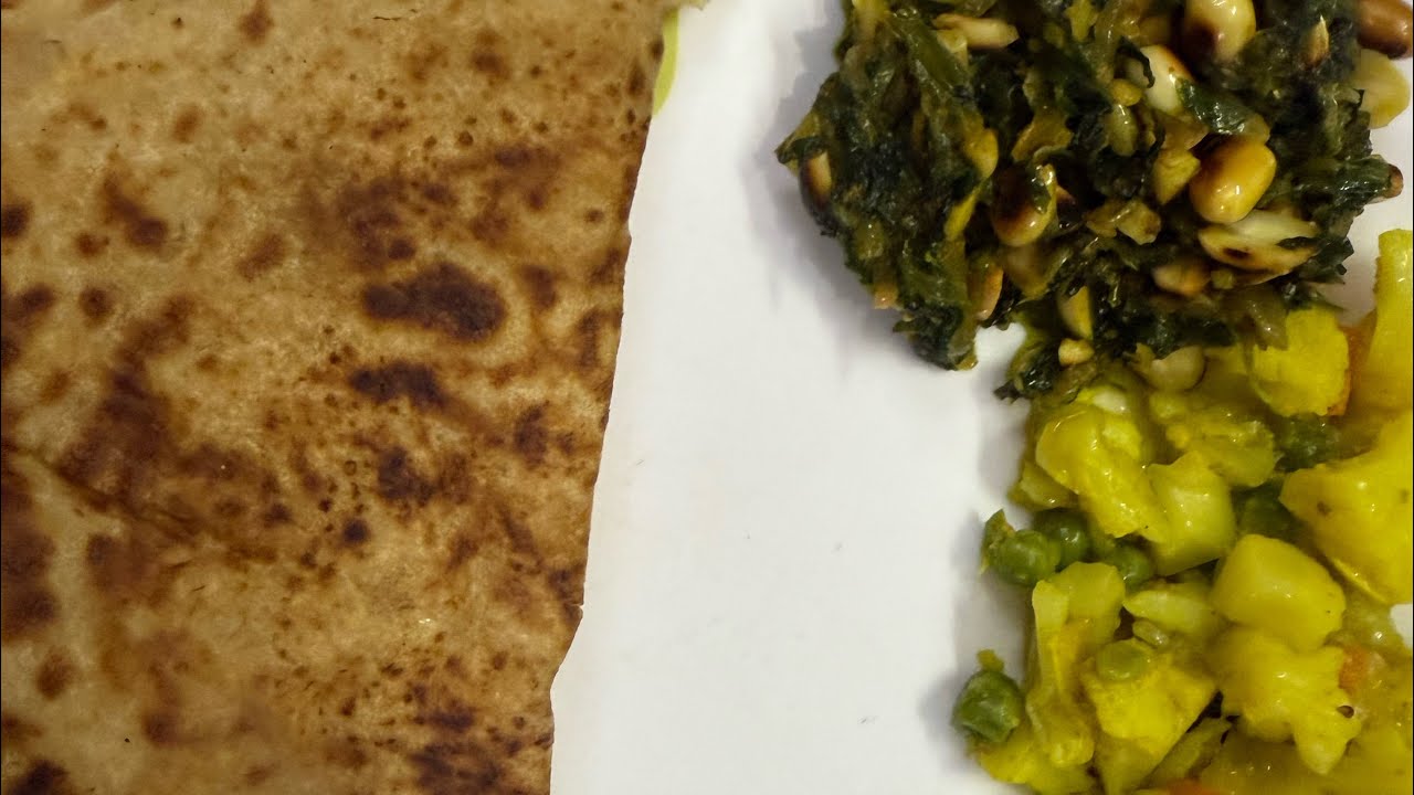 MORNING BREAKFAST MIX VEG  |ALOO GOBI MATAR CARROT | & METHI MOONG PHALLI KI SABZI IN MY STYLE ||