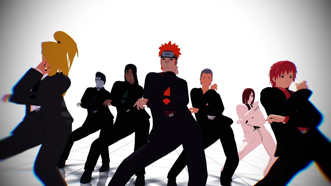 ||mmd x Naruto|| GENTLEMAN |Akatsuki|