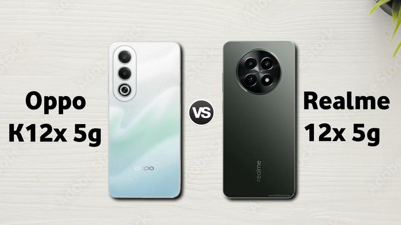 Oppo K12x 5g vs Realme 12x 5g : Full Comparison ⚡ Which is Best