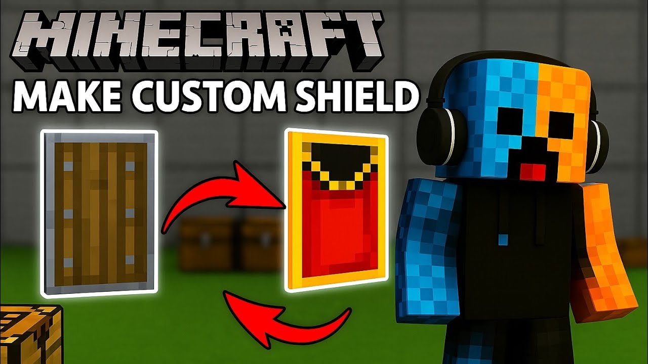 How to Make Custom Colored Shields in Minecraft