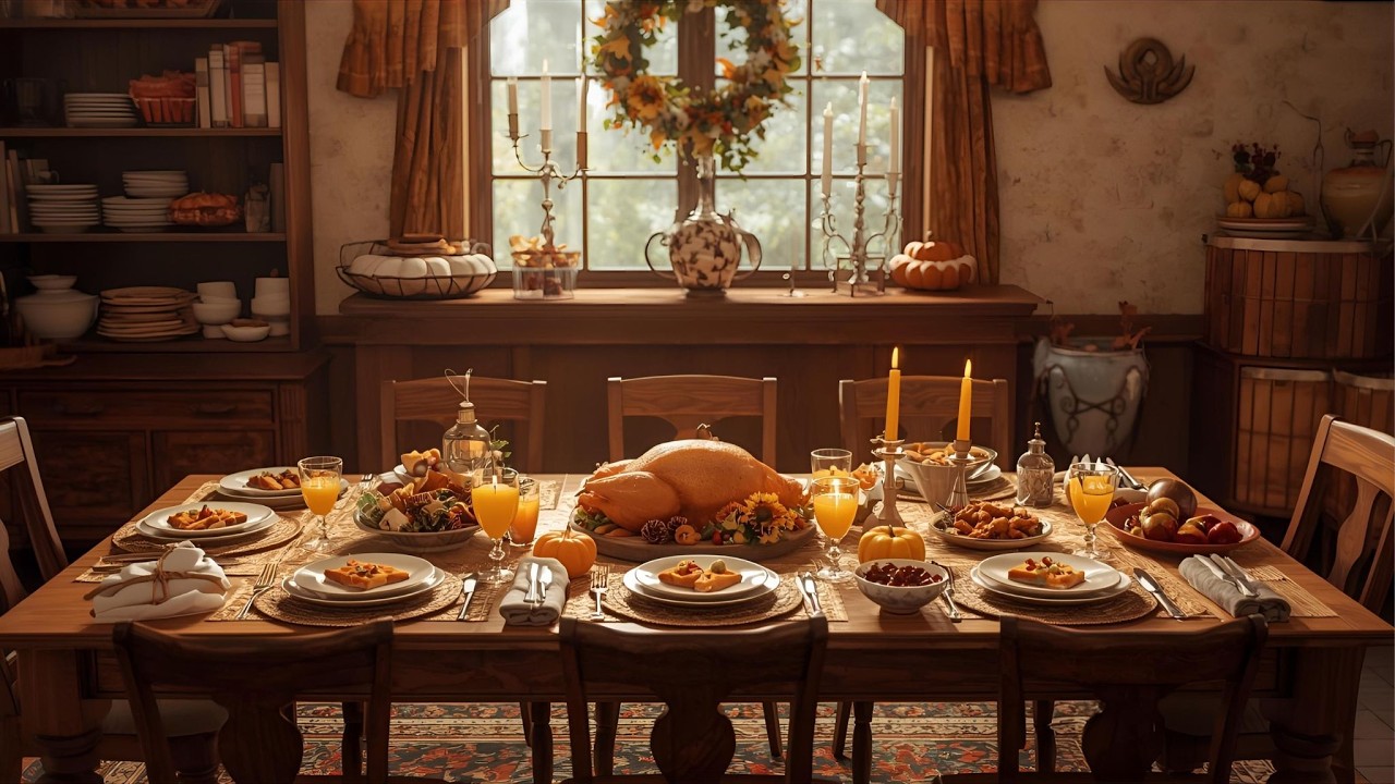 Thanksgiving Jazz Ambience