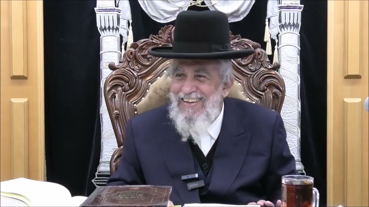 820 - השיעור השבועי מפי מרן פוסק עדת תימן הגאון רבינו יצחק רצאבי שליט