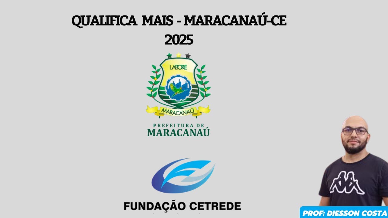 QUALIFICA MAIS MARACANAÚ- CE   #cetrede #maracanaú e #concursos #cetrede #matemática #matematica