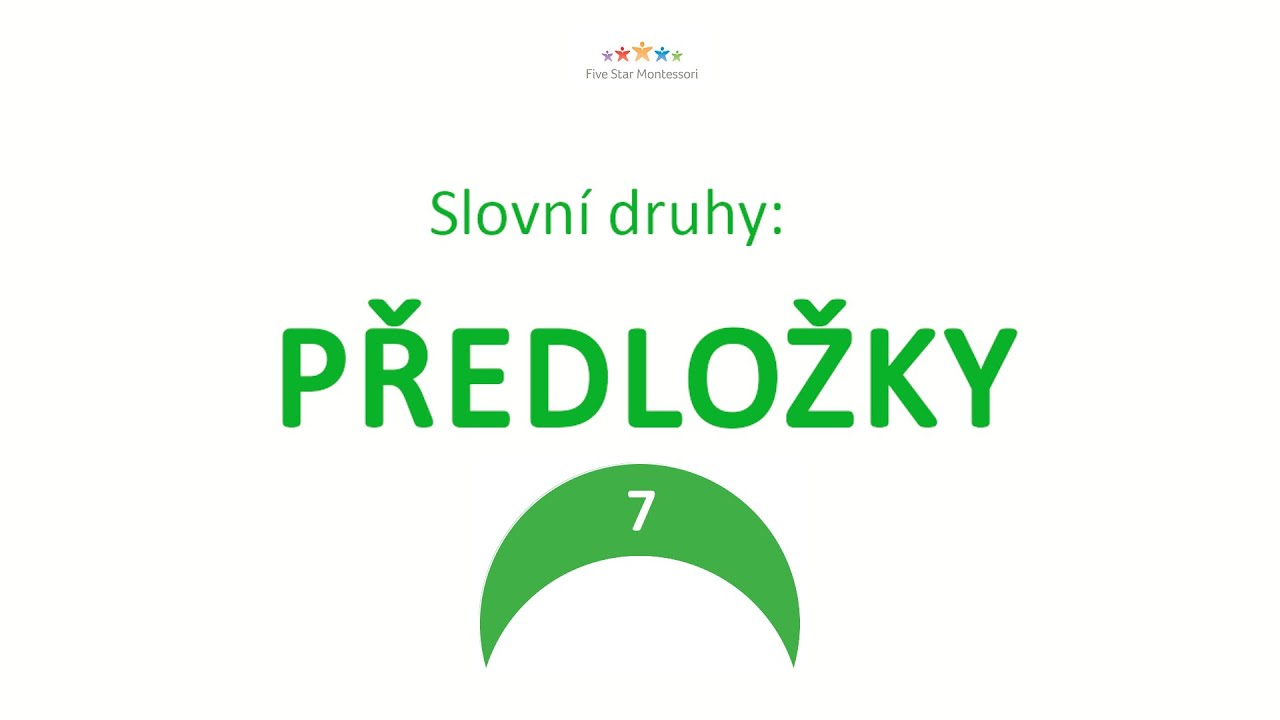 Slovní druhy: Předložky