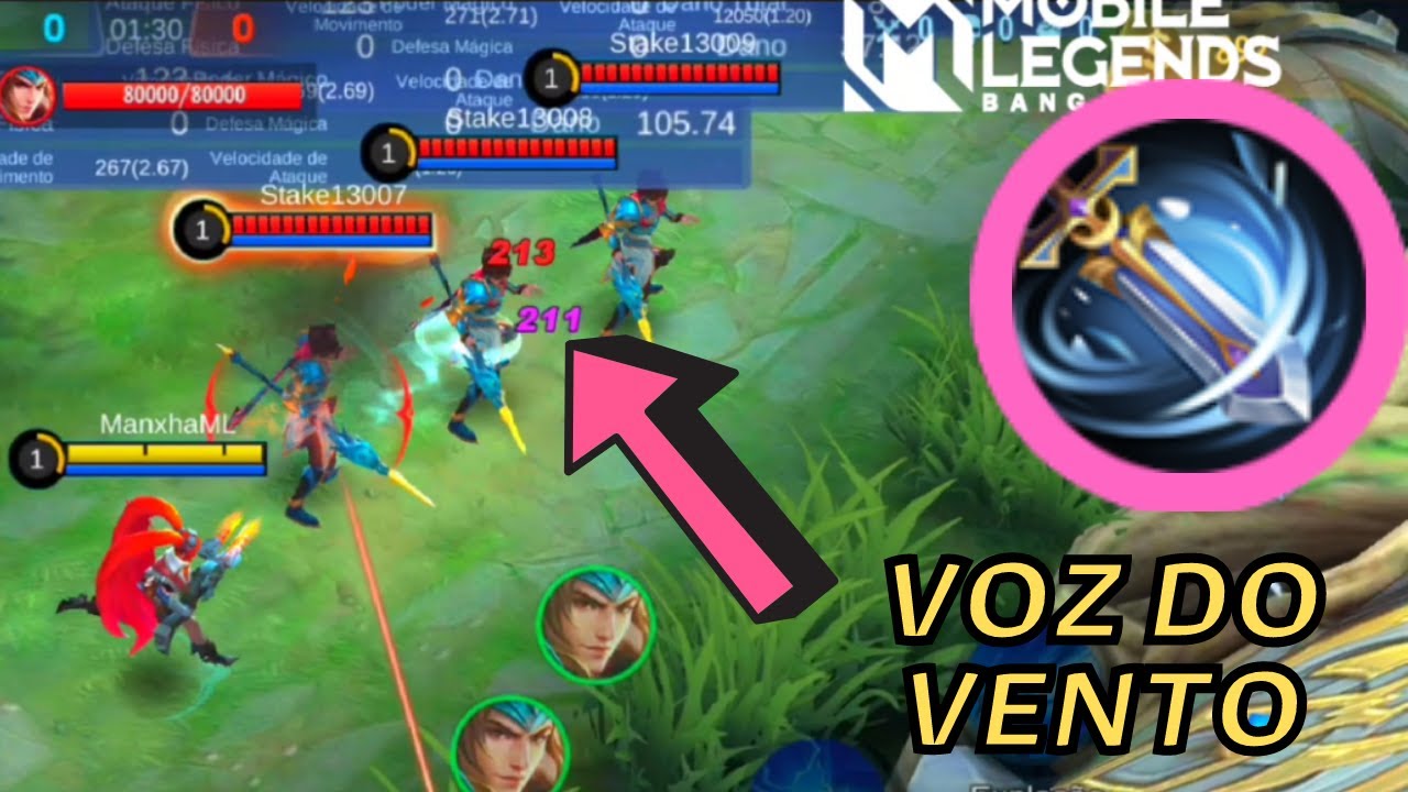 VOZ DO VENTO | Guia de Itens | Mobile Legends