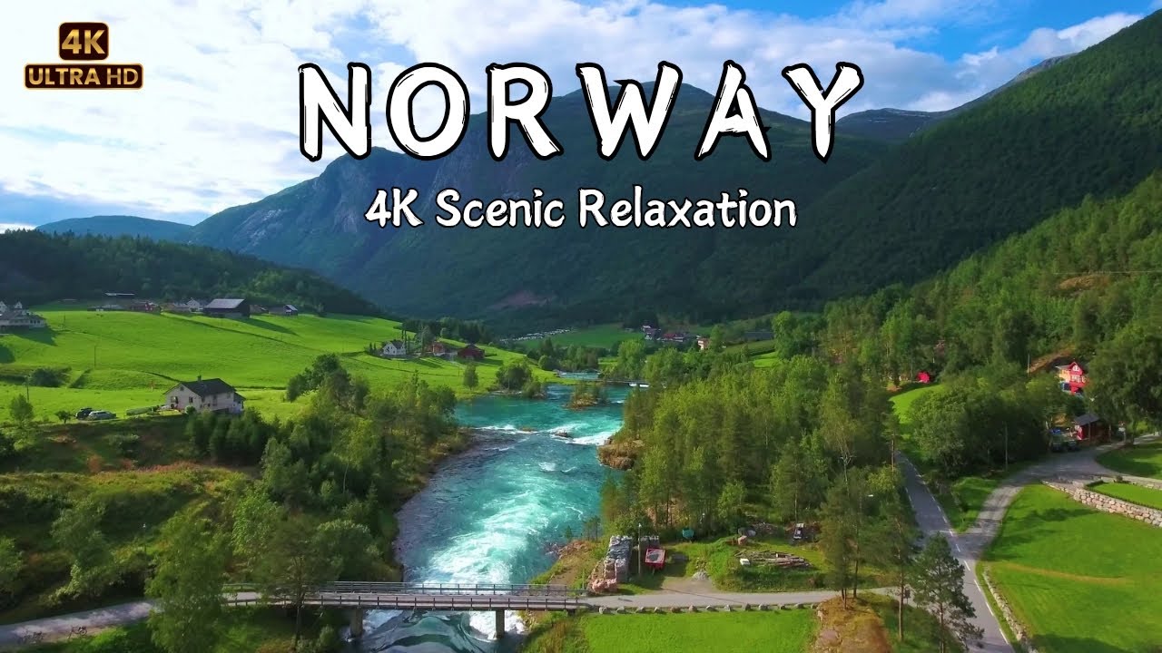 The Beauty of Norway in 4K | A Peaceful Journey Through Nature 🇳🇴 