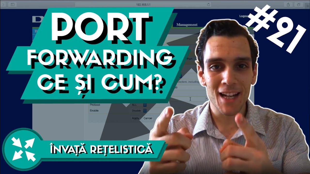 🌎 Ce este Port Forwarding si cum il setez pe un Router ? | Invata Retelistica #21