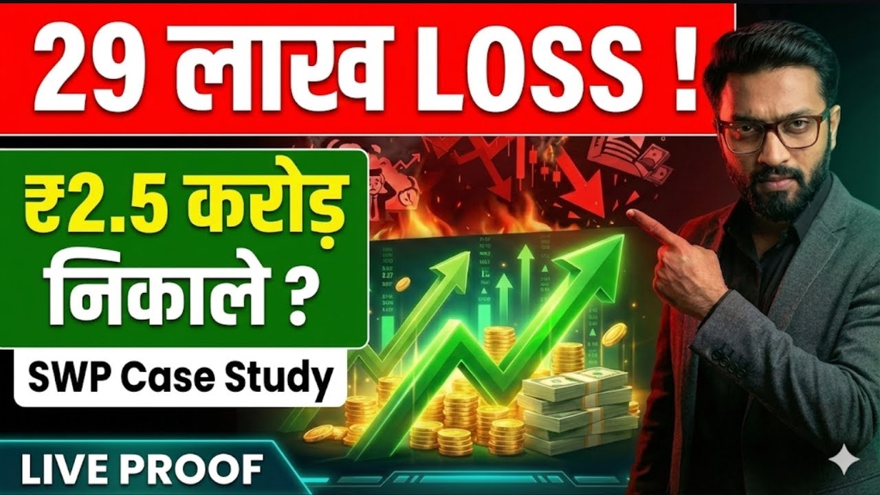 ₹1.5 लाख महीना 15 साल तक! 🤑 6 बार Market Crash होने के बाद भी? (Real Case Study)
