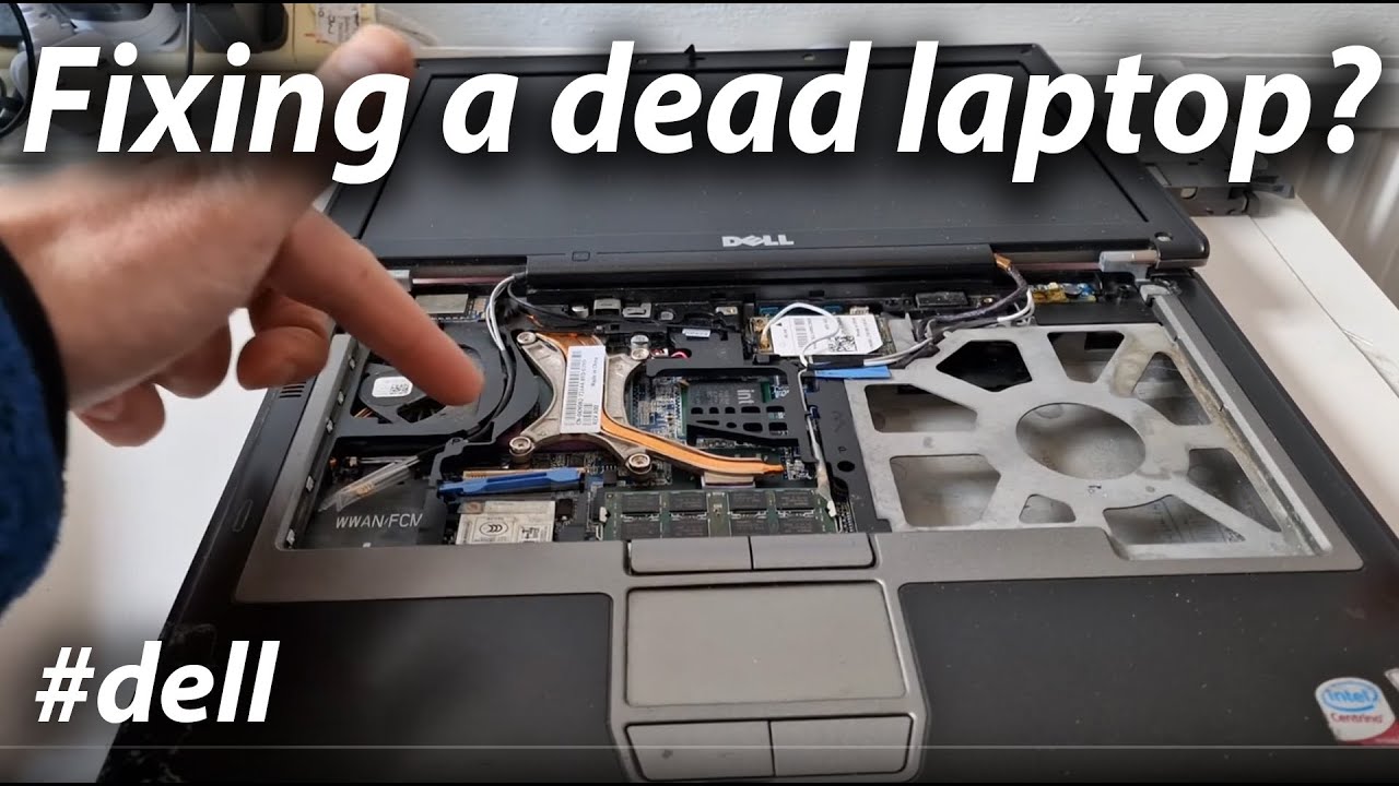Can we bring this laptop back from dead? Fixing the Dell Latitude D630...