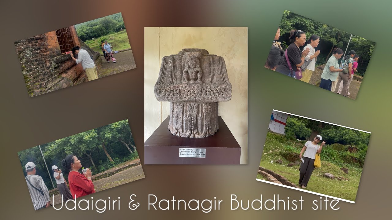 TWA pilgrimage at Udaigiri & Ratnagiri, Odisha