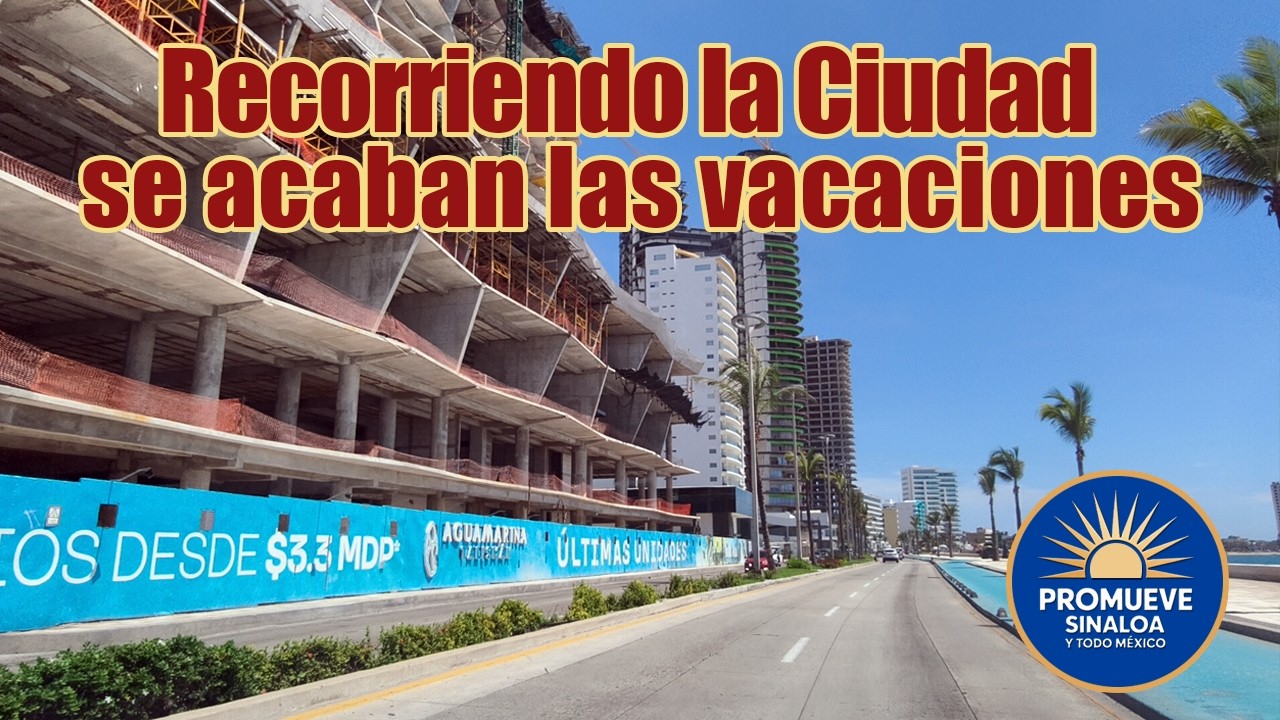 Recorriendo Mazatlán, aminora el tráfico vehicular por regreso a clases