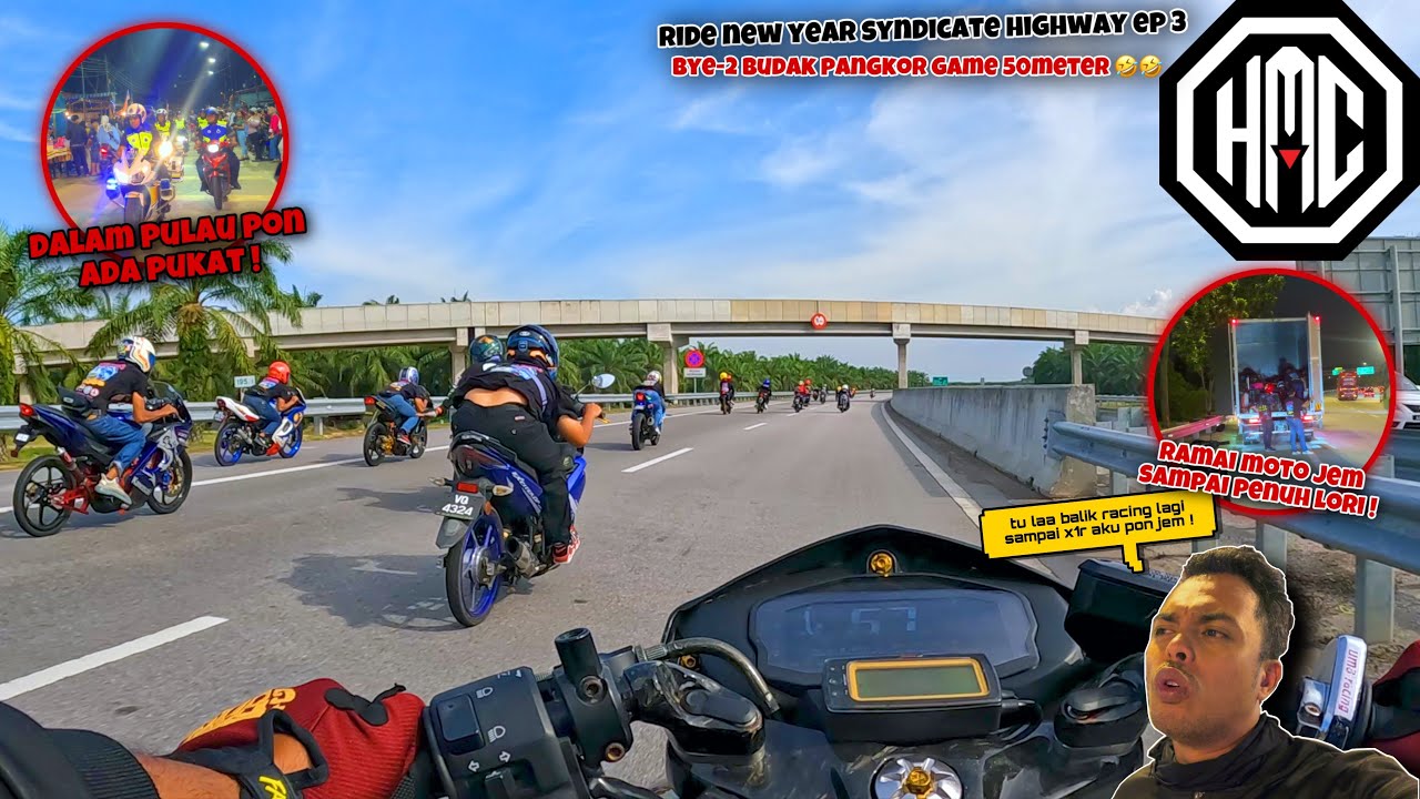 GAME motor OPEN 50meter RM 500 jer 🤣 | HABIS la X1R aku jem MACAM NI ! 😭 | BYE-2 PULAU PANGKOR 😈