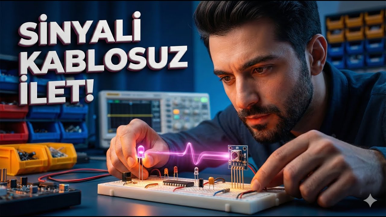 IR Alıcı Verici devre uygulaması