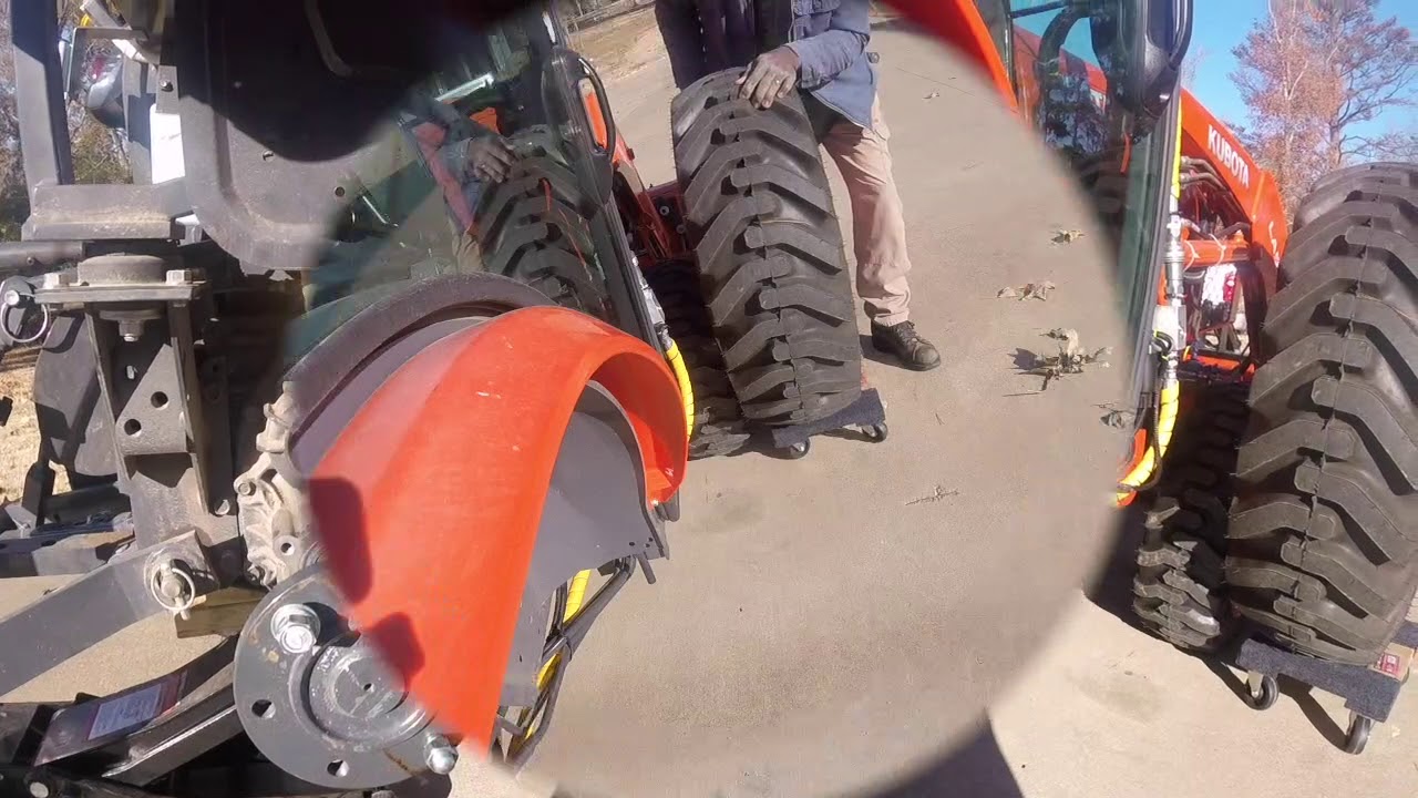 Kubota B2650 HSDC Wheel Stud Repair