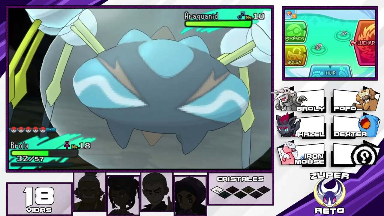 ZuperReto Luna | Que el mejor pokemon de mi equipo sea un Bibarel es preocupante