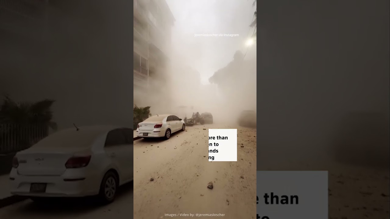 Venezuela earthquakes shatter windows in Caracas